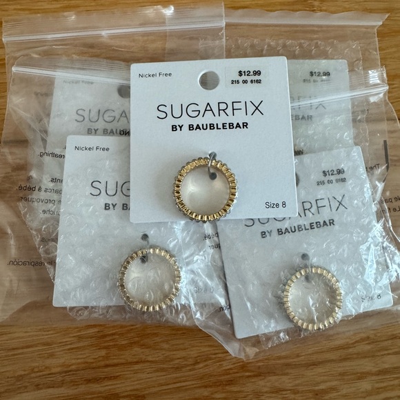 Gold RINGS x5 - Picture 2 of 2